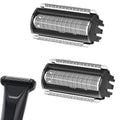 MANSCAPED 5.0 Ultra Hair Trimmer Replacement Foil Blade 2 Pack Stainless Steel Electric Lawn Mower Clipper Groin Shaver Head