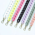 For Deepeel AL089 43cm Women's Shoulder Bags Special Handbag Chain with Acrylic Accessories for Handbags