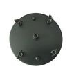 Vintage Metal Light Canopy Kit Multi-Ceiling Cover Decorative Pendant Ceiling Plate Base Screw Style Energy Saving Black