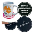 Custom Logo Pvc Coaster Rubber Car Coaster 5Mm Acrylic Coaster Silicone