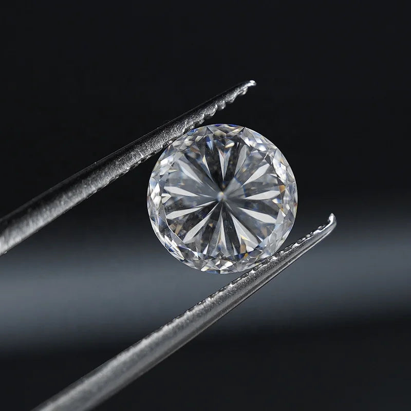 SICGEM GRA Certified VVS D Color Grade Passes Diamond Tester Loose Moissanite Size 3mm-18mm Suitable for Jewelry