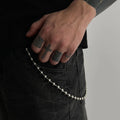 Hip Hop Street Metal Beaded Pants Chains Key Chains Minimalist Design Casual Wearing Other Fashionable Jewelry Accessories Gifts