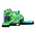 Inflatable Bouncer Bouncy Tyrannosaurus Rex Jumping Castle Bounce House Combo With Slide for Sale