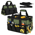 Special Purpose Waxed Canvas Tool Organizer Bucket Durable Canvas Tool Bag