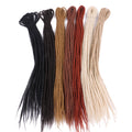 XUCHANG HARMONY 24\" 7g Synthetic Natural Double Ended Crochet Locs Twist Hair Extensions Hand Made Hip-Hop Style Dreadlocks