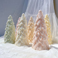 18CM Christmas Tree Silicone Candle Mold Christmas Ornaments Silicone Mold Dinner Soy Wax Silicone Mould Christmas Decor