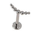 Hot Sale Nose Ring F136 Titanium 16G Body Piercing Internally Thread Labret Lip Earring Jewelry for Women