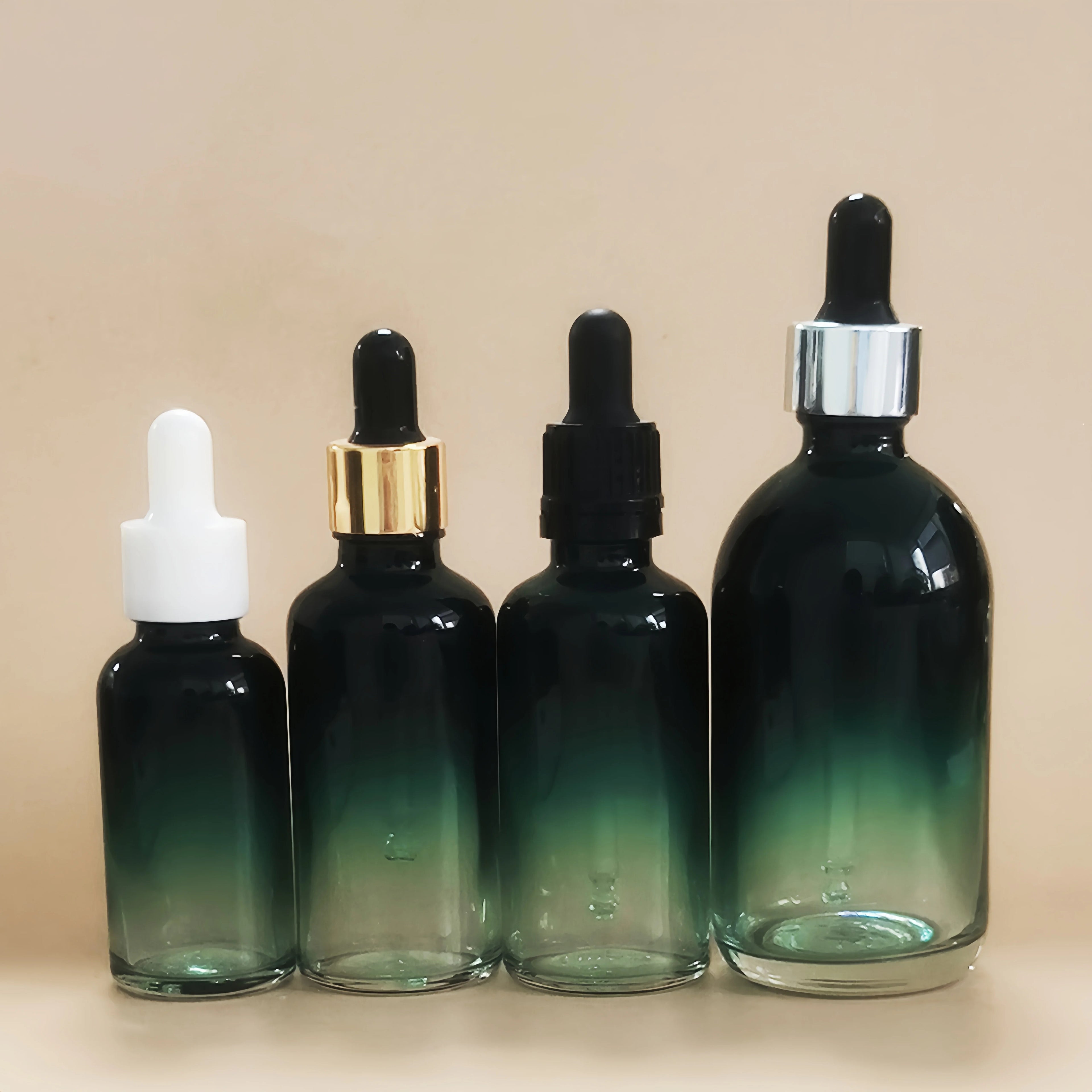 Glass Dropper Bottles 30ml 50ml 70ml  Roller Bottles Essential Oil Dropper Bottle Packaging