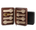 Portable 8 Slot Zipper PU Leather Watch Storage Organizer Collection Travel Case Box
