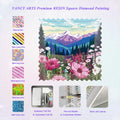 Full Diamond Art Kit With Diamond Painting Crystal Art and Craft Landscape Diamond Painting 5D Kit DIY