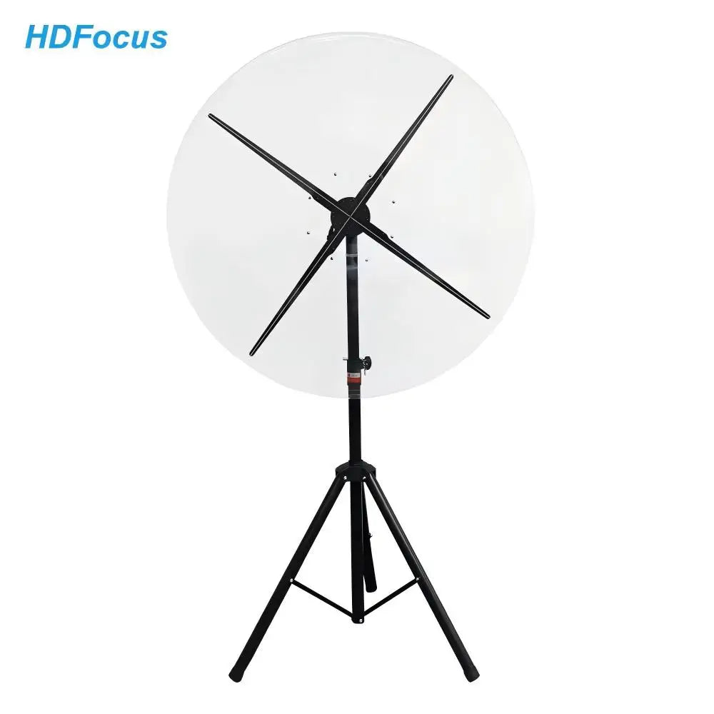 Holograma 3D Hologram Show Equipment Advertisement Fan Led 3D Holographic Fan Hologram 3D Fan With Cover