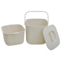 Modern Household Quadrate 7L Compost Bin Rubbish Bin Customized Compost Pail for Food Waste Compost Bucket