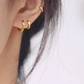2022 Hot Sale Simple Earrings Temperament Ins Earrings Korean Style 925 Sterling Silver Earrings for Women