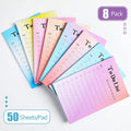 Custom Design Magnetic Self-Adhesive Memo Pad Paper To-Do List and Desk Notes Tear off Planning Notepad