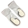 1Pair Magic PVC Gloves With Exchangable Scouring Pad for Washing Dishes Kitchen Household