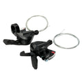 3x8-Speed Shift Lever Shifter Right Left Bicycle Derailleur Mountain Hybrid Bike Parts Black