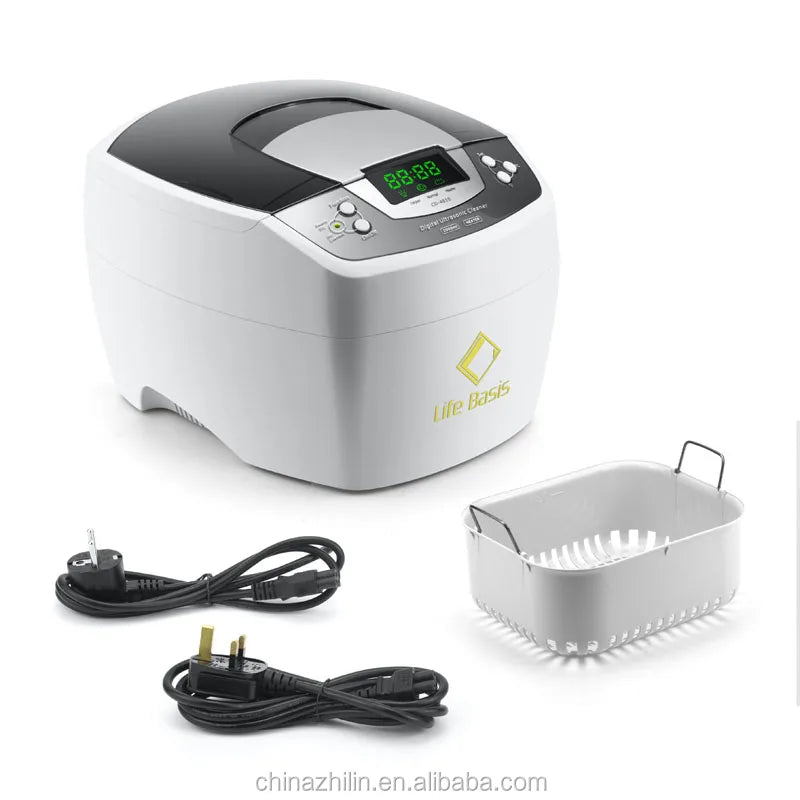 CD-4810 Professional Custom UV 2L 2.5L 3L 6L 7.5L Sunglasses Portable Ultrasonic Transducer Jewelry Cleaner with Basket