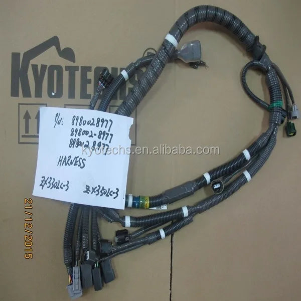 ZX240LC-3 Excavator Parts 8980028977 8-97362843-7 Wire Harness 4HK1 Engine Wiring Harness