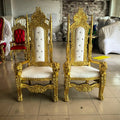 Hot Sales Cheap Wedding Throne Chairs Hotel Sofa Set Ridegroom and Groom Chair