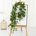 D-V006 Artificial Fake Ivy Leaves Vines Plant Hanging Ivy Garland for Wedding Party Garden Wall Decoration