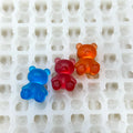 5.5ml Half Sheet Pan  Flood Scrape by Manual Method Platinum Silicone Custom Resin Chocolate Candy Vitamin Gummy Bear Mold