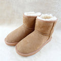 Sample Support Factory Direct Hot Sell Classical Style Winter Warm Real Lambskin Fur Boots  Furry  Snow Boots for Women