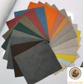 New Arrive 1.2mm Wear-Resistant Tumbled NubucK PU Synthetic Leather for Sofa Car Seat and Furniture Etc