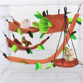 Wholesale Cute Small Animal Parrot Bird Hamster Swing Hommock