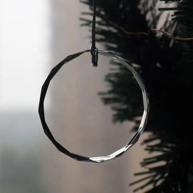 K9 Crystal Blank Crystals Custom Logo Blanks Round UV Printed Durable Decorative Hanging Ornaments for Christmas Decoration
