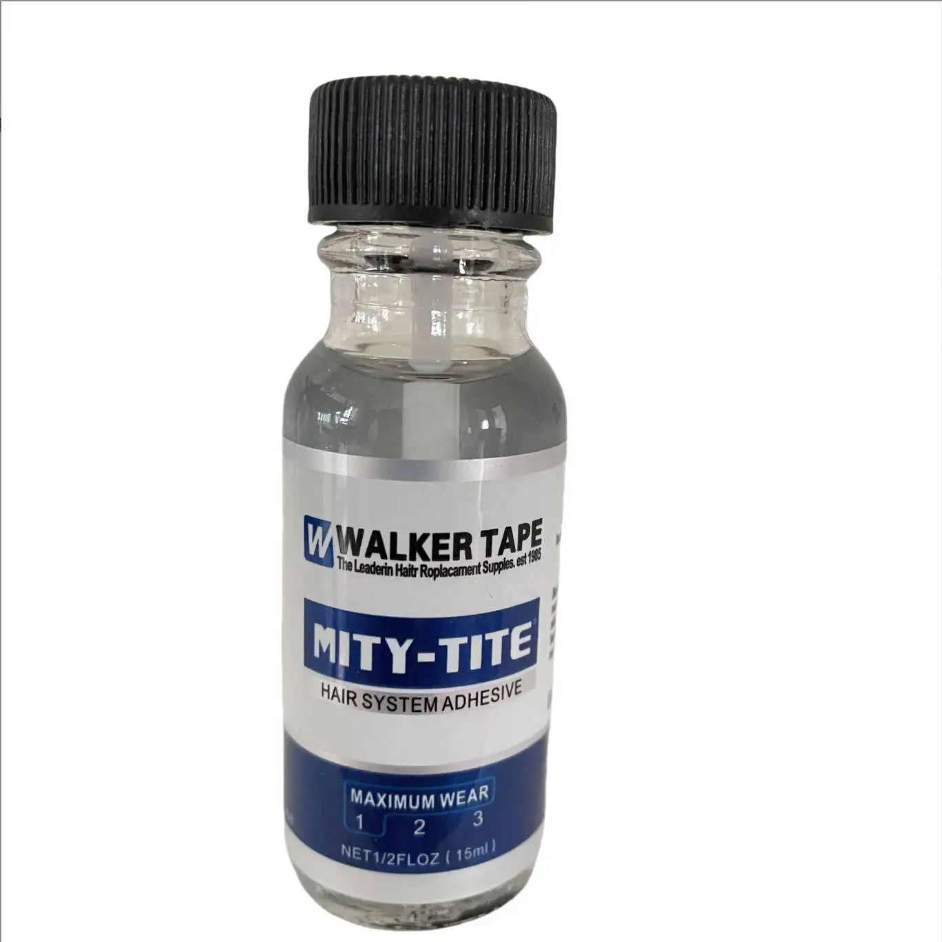1.4oz Walker Mity-Tite Wig Glue Waterproof  Hair System Adhesive Soft Bond Toupee Waterproof Walker Tape Mity-Tite Glue Adhesive