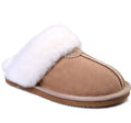 Factory Direct Sale Australian Merino Sheep Skin Fur for Slippers Real Shearling Fur Winter Sandals Luxury Home Slides EVA