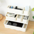 8 Pack Plastic Storage Drawers Tray Dividers Container for Kitchen Living Room Tableware for Makeup and Sundries Storage