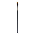 Professional Black Foundation Brushes Private Label Custom Synthetic Blending Thin Eyebrow Flat Concealer Brush