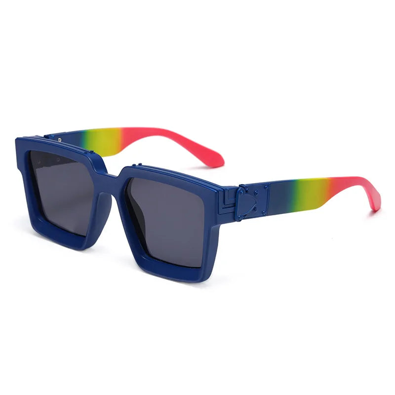 Hot square Frame Mens Gafas De Sol Trendy Luxury Sun Glasses Womens Square Sunglasses Men Sunglass