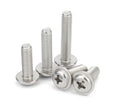 M3 M4 M5 M6 M8 DIN967 304 Stainless Steel Cross Recessed Pan Head Screws with Collar Screws