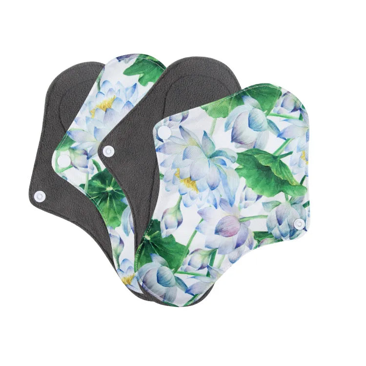 Famicheer BSCI Bamboo Reusable Menstrual Pads Sanitary Pads Cotton Washable Sanitary Napkin