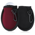 Neoprene Portable Golf Ball Pouch for Cleaning and Storing Golf Ball