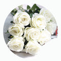 2024 New Style Velvet Artificial  Flower Rose for Home Decoration Simulation Flowers Wedding Flannelette Rose
