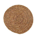 Artistic Grass Woven Garden Wind Heat Insulation Twine Teacup Woven Placemats