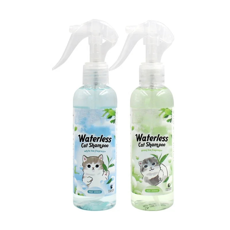 USMILEPET Best Seller Pets Natural Waterless Shampoo Spray Easy to Use Cat Shampoo for Fresh Skin and Fur Without a Bath for Cat