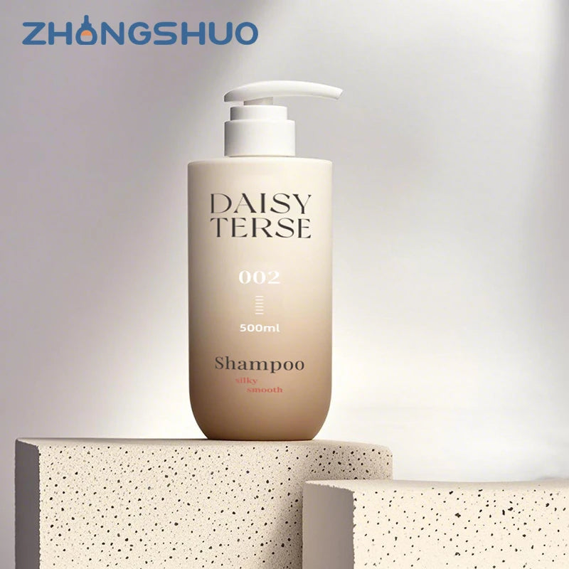 Custom Luxury Gradient Shampoo Bottle Empty Plastic PET Cosmetic Packaging for Body Lotion 200ml 300ml 500ml Shower Gel Bottles