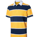 S-3XL New Summer Men Classic Striped Polo Mens Short-Sleeved Business Casual Hot Polo Shirt  Male