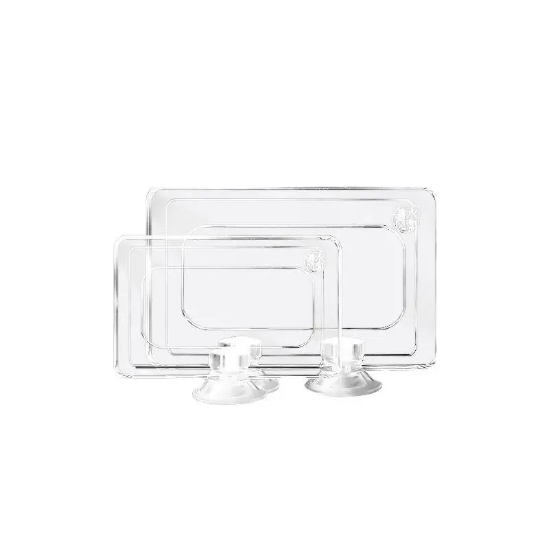 Fish Feeder Acrylic Aquarium Feeding Ring Fish Tank Station Floating Food Tray