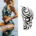 NEW Waterproof Stock Tribal Designs Tattoo Stickers Half Arm Tattoo Temporary