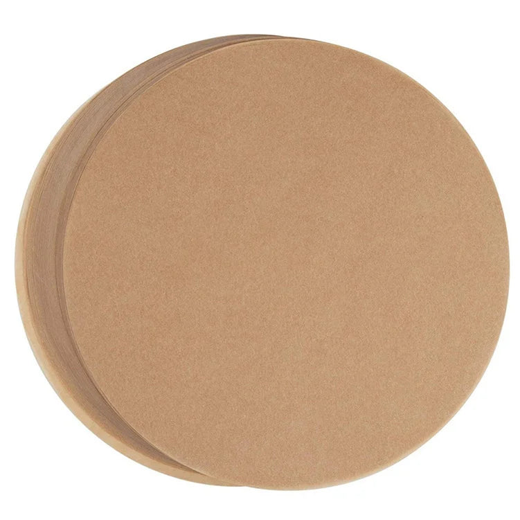 6 Inches Double-Sided Coated Food Grade Greaseproof Parchment Paper 40gsm Thickness Precut for Cake Pan Springform Pan Cookware