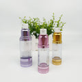 Cheap Price Luxurious Quality Refillable pink Purple Gold Airless Pump Bottle As Airless Bottle 15ml 30ml 50ml or Customized