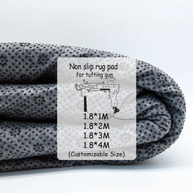 1.8*1 m Tufting Gun Carpet Underlay Cloth Non slip Rug Pad