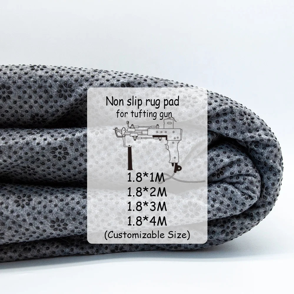 1.8*1 m Tufting Gun Carpet Underlay Cloth Non slip Rug Pad