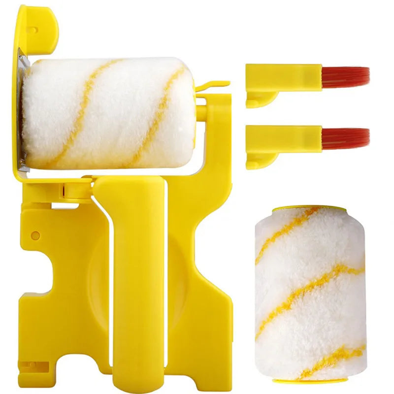 Clean Cut Professional Paint Roller 2-Pack Replacement Paint Application Edger Brush Tool Multifunctional for Home Wall Ceiling