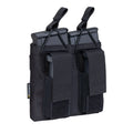 IDOGEAR 500D Double Stack Kangaroo 9mm Mag Pouch Tactical Molle Pouches 5.56mm Mag Pouch